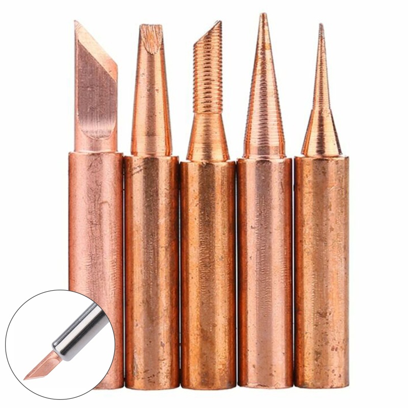 ​Đầu Hàn Bằng Đồng Nguyên Chất id 4mm 200-480 Độ 900m-Ti 900m-t-b Mới