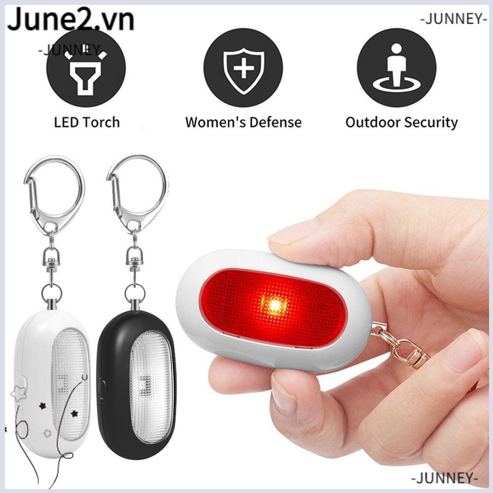 Còi Báo Động Tự Vệ Có Đèn LED 125 Decibel Mini Đa Năng