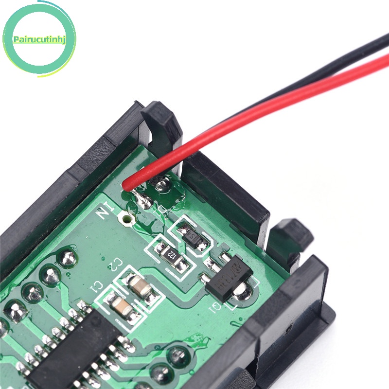 Cặp Vôn Kế Kỹ Thuật Số dc 0-30v Chuyên Dụng Cho Xe Hơi