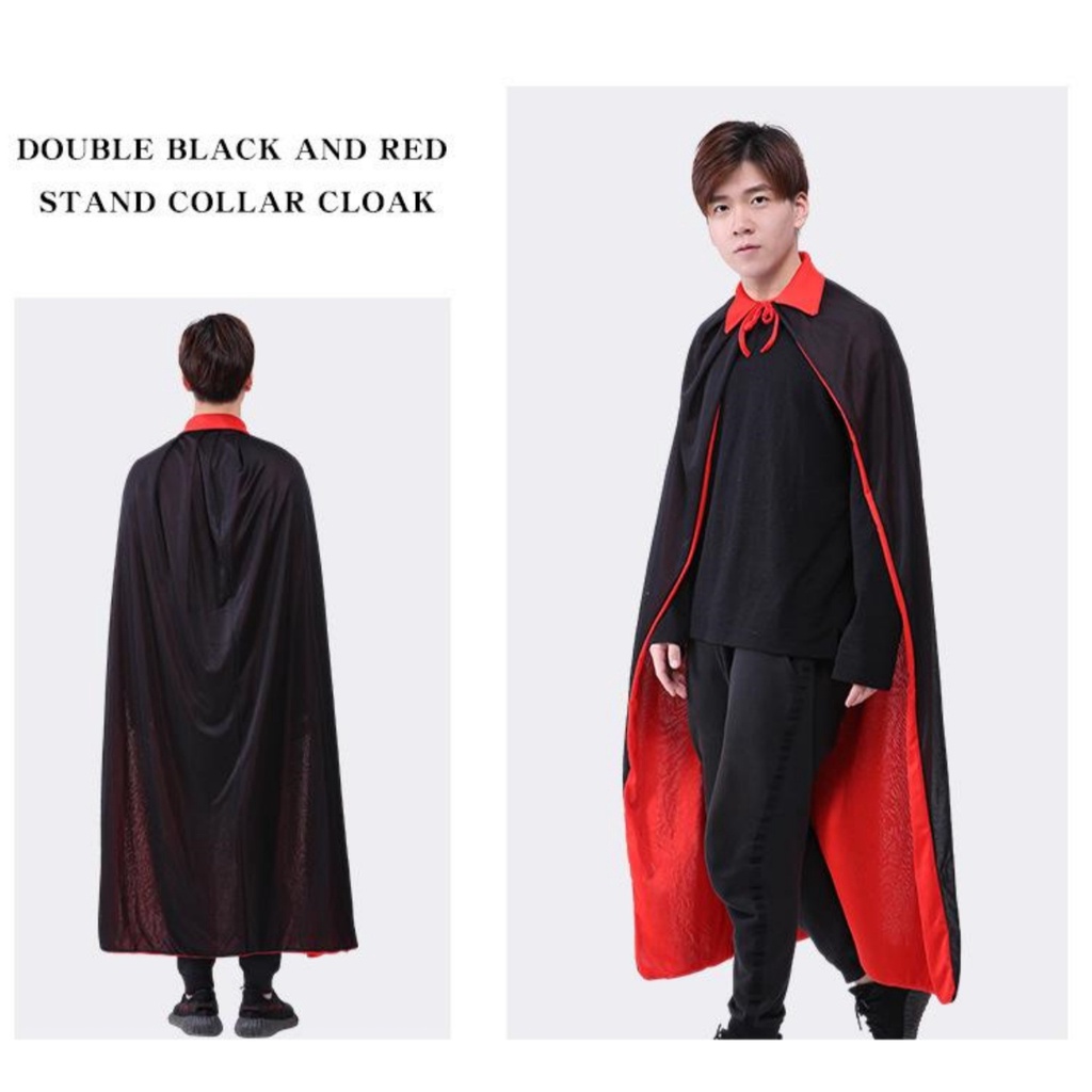 Trang phục halloween phù thủy áo choàng phụ nữ đàn ông cái chết mũ trùm đầu áo choàng