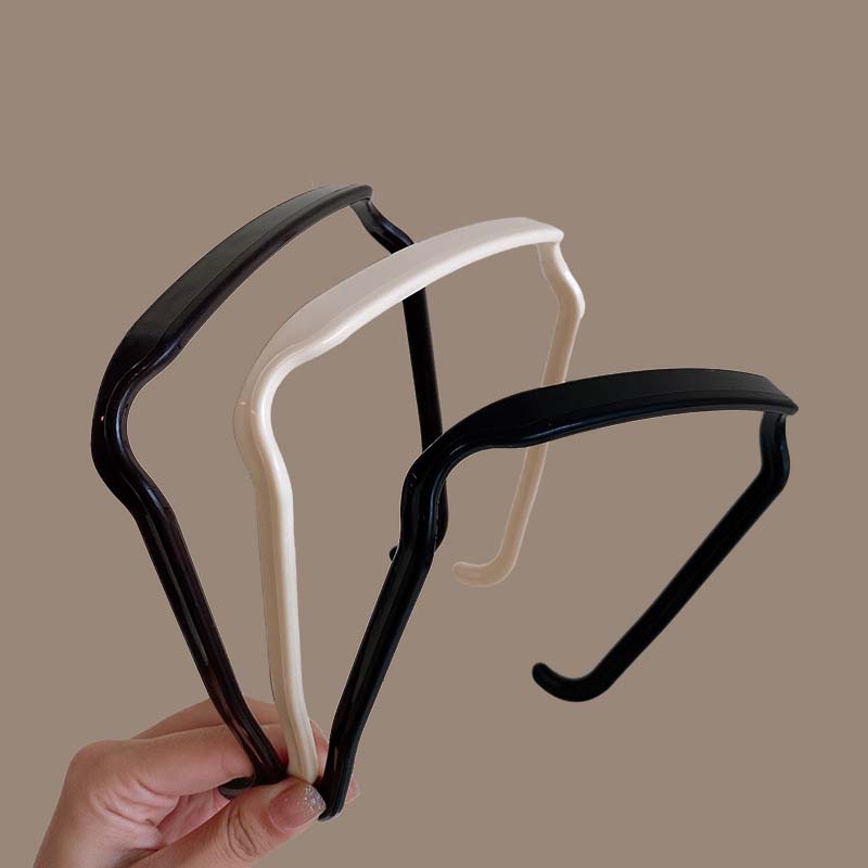 Băng Đô Cài Tóc Dày Và Cong Tàng Hình Cố Định Tóc Tiện Lợi Dành Cho Nữ