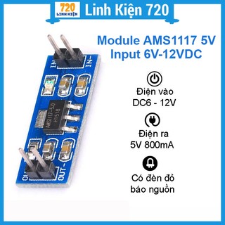 Module ams1117 5v input 6v-12vdc