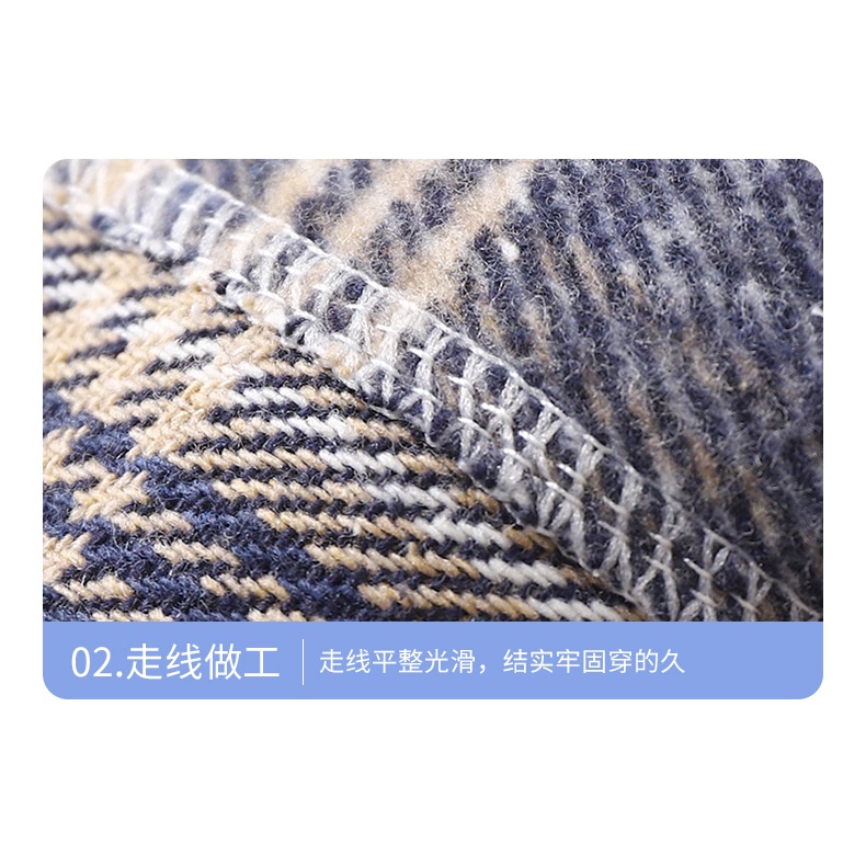 Áo Sơ Mi Dài Tay Chất Liệu cotton Họa Tiết Sọc Caro Phong Cách Hàn Quốc Thời Trang Cho Bé Gái 70-150cm