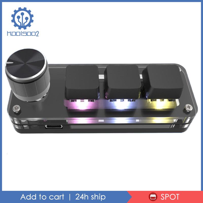 Bộ phận nâng cấp bàn phím bàn phím tiêu chuẩn rgb với núm lập trình osu vẽ chơi game