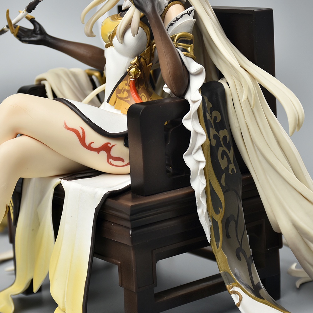 New genshin impact ningguang anime figure genshin impact zhongli action figure klee / paip figurine collection mô hình đồ chơi búp bê