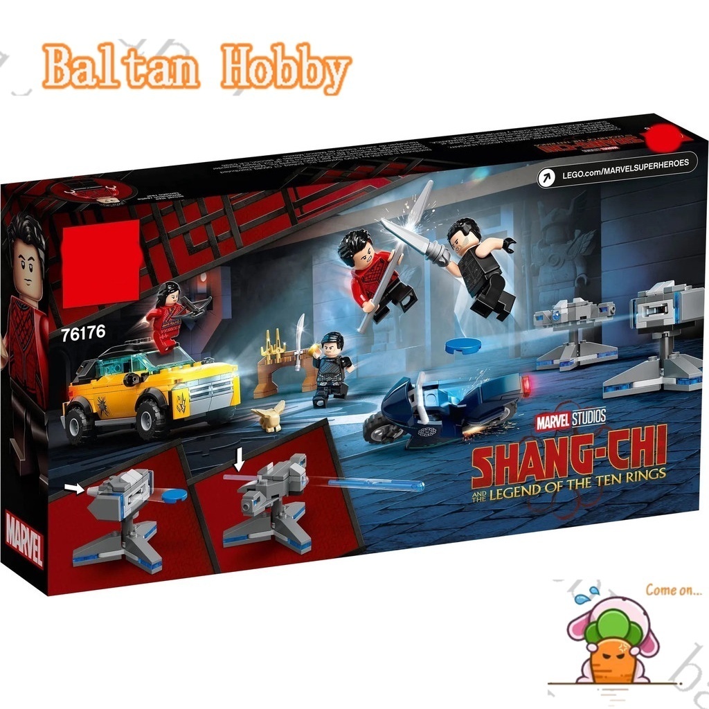 Baltan toy bh1 tương thích với super hero / marvel / escape from the ten rings / 76176/60096 / building block / boy / toy es1