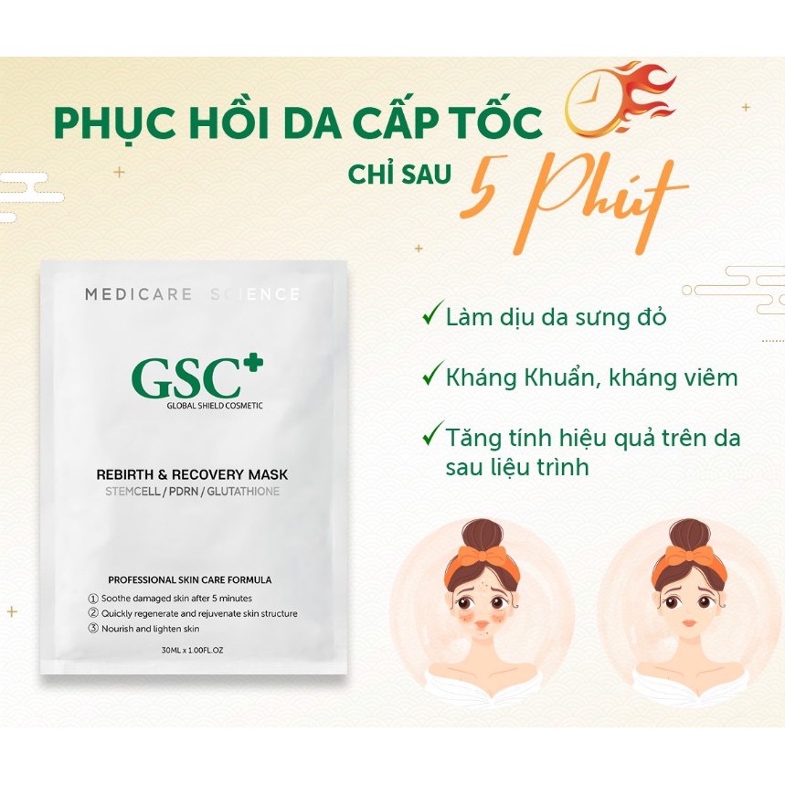 Bộ Chăm sóc da chuyên nghiệp GSC - NHẬP KHẨU CHÍNH HÃNG