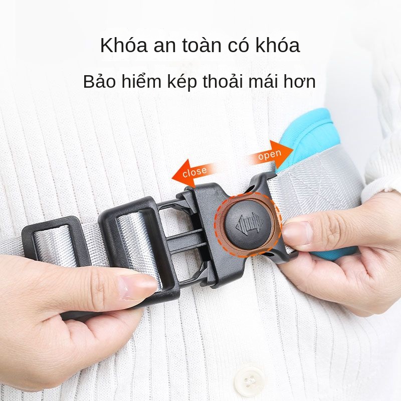 địu em bé Dây Đai An Toàn Cho Bé Khi Đi Xe Máy địu cho bé