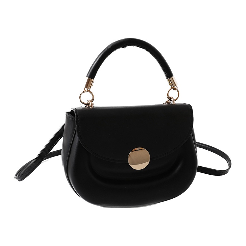 Túi Đeo Chéo Màu Trơn Đơn Giản Phong Cách Retro Thời Trang Xuân 2023 Cho Nữ