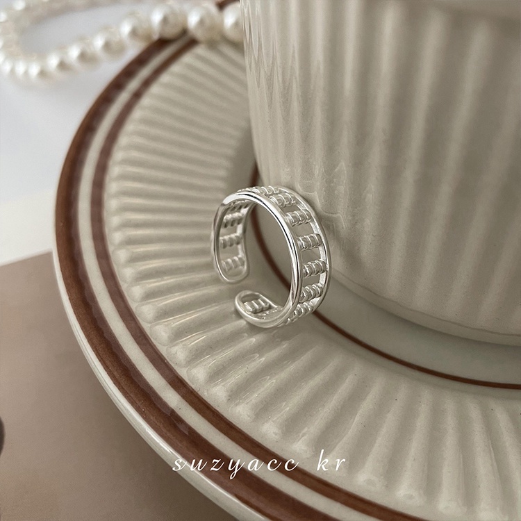 Nhẫn Hở Mạ Bạc 2022 Thiết Kế Sang Trọng Thời Trang Cho Nữ