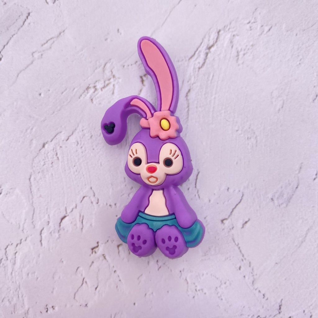 Bộ Phụ Kiện Khóa Giày Hoạt Hình Cá Sấu 3D DIY Bằng Nhựa Resin Dễ Thương