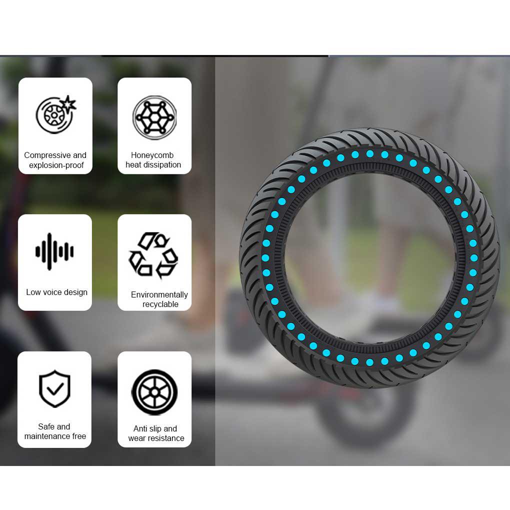 Bánh Xe Scooter Thay Thế 8 5 Inch Chống Sốc Chống Mài Mòn