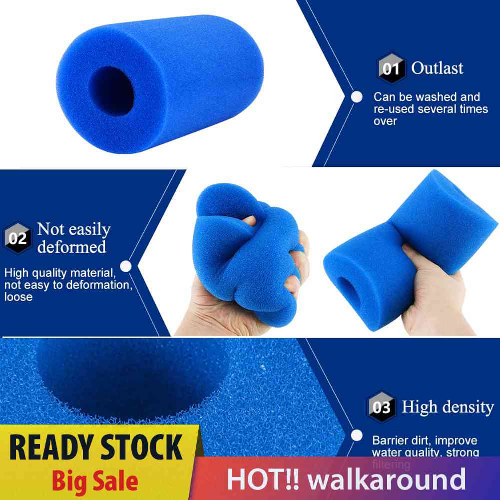 Xốp Lọc Làm Sạch Bể bơi 20x10cm Có Thể Tái Sử Dụng