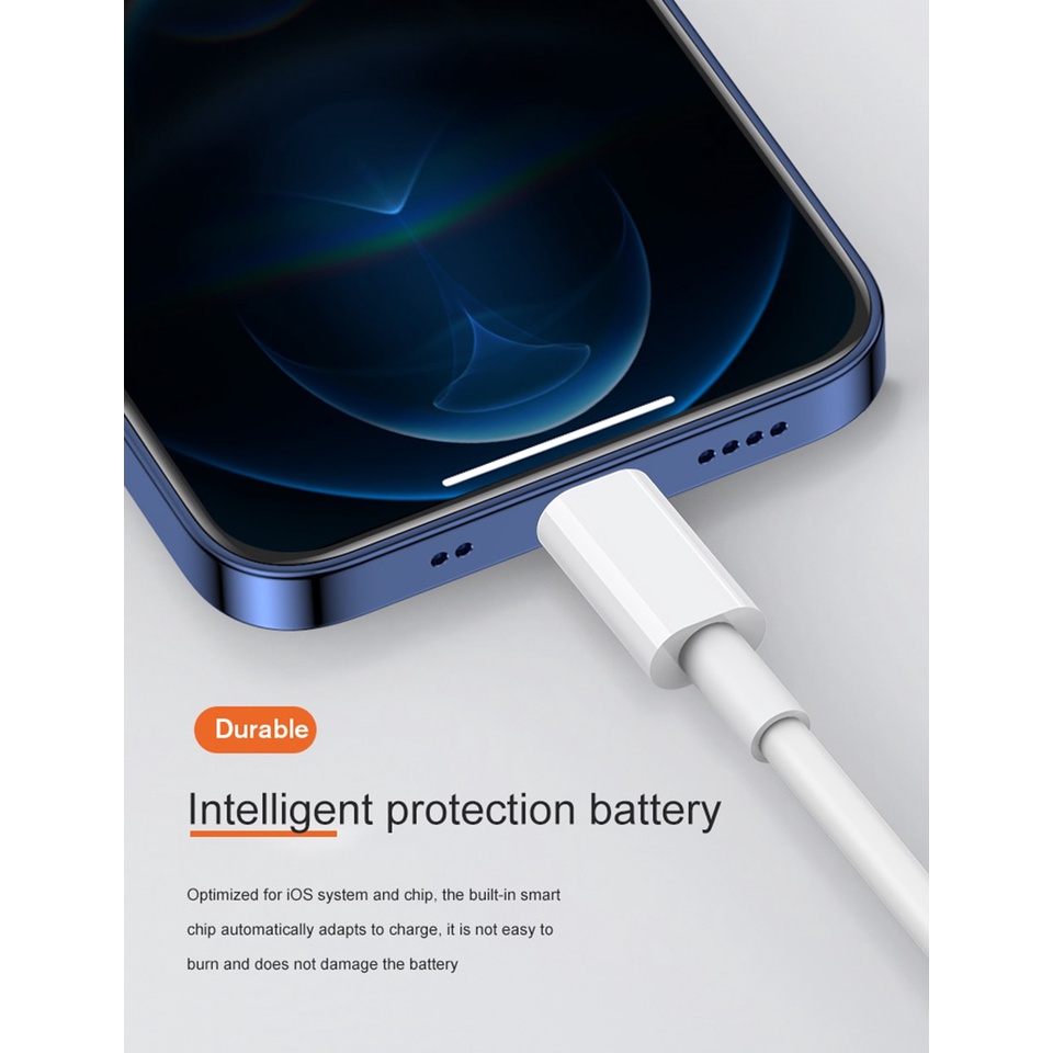 Cáp Sạc Nhanh 20W 5A PD USB C Cho iPhone 13 Pro Max 12 mini 11 Pro Max