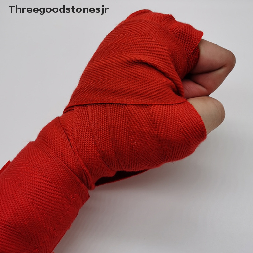 Băng Quấn Cổ Tay Vải Cotton 2.5M JR Hỗ Trợ Tập Luyện Đấm Bốc / Muay Thai