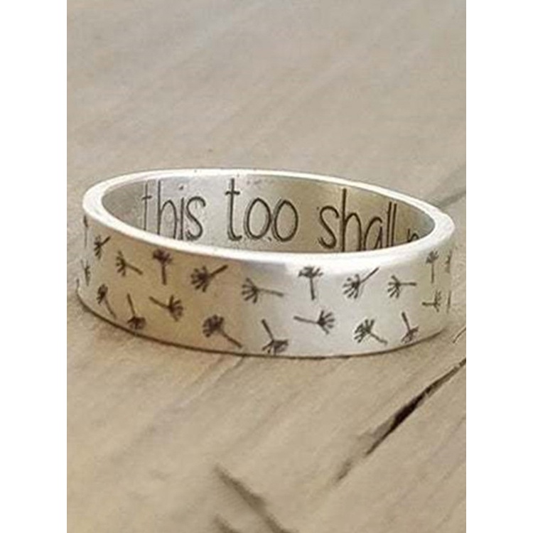 Nhẫn Mạ Bạc 925 Có Thể Điều Chỉnh Kích Cỡ