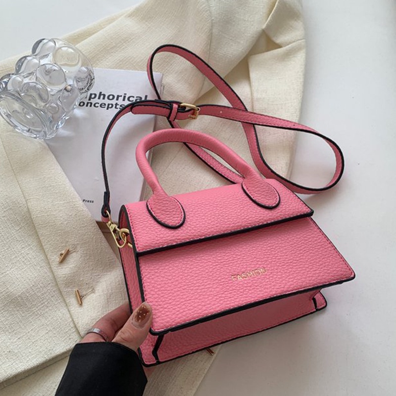 Túi Đeo Chéo Hình Vuông Nhỏ Đơn Giản Thời Trang Cho Nữ