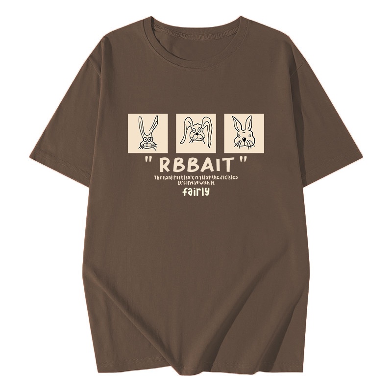 NRVP Áo Thun 100% Cotton Tay NgắN Plus Size Cho Nam Và Nữ