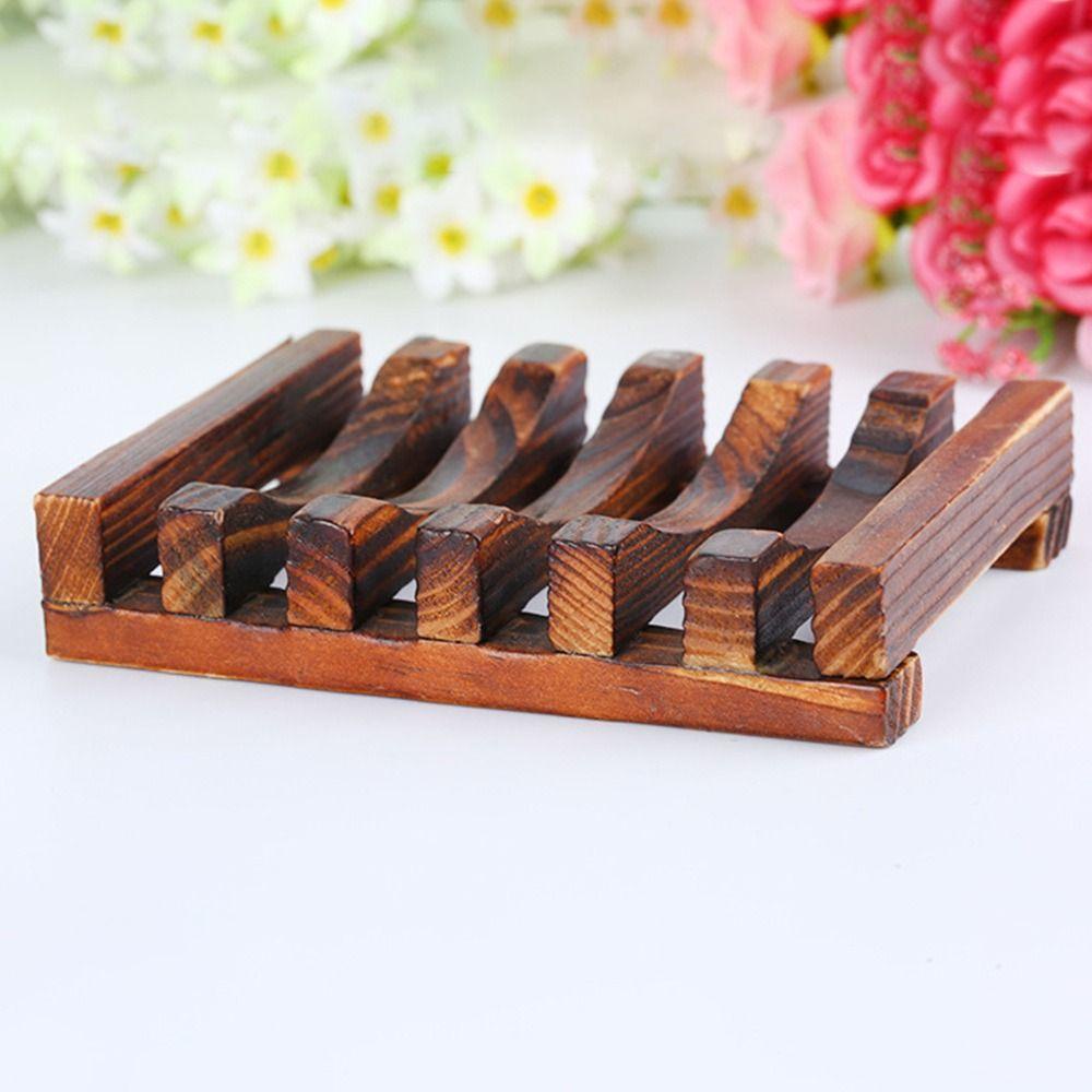 Giá Đỡ Xà Phòng Bằng Gỗ Tiện Dụng Cho Phòng Tắm