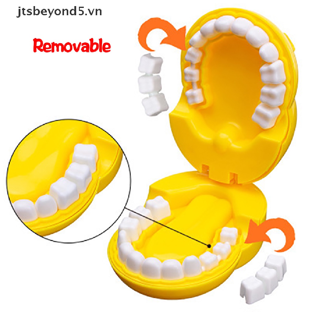 Set 4 Mô Hình Hàm Răng Đồ Chơi Giáo Dục Cho Bé