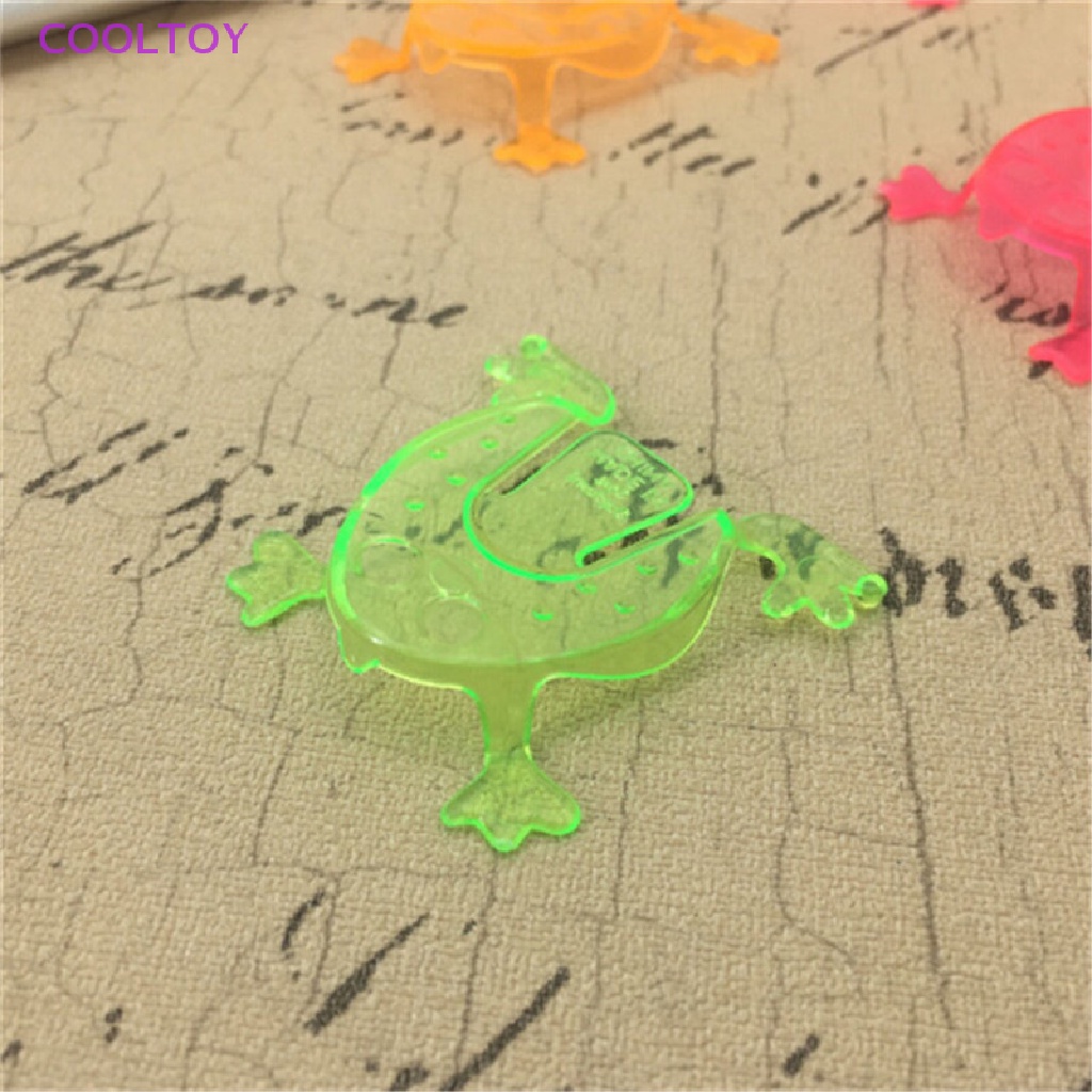 Cooltoy Set 10 Đồ Chơi Ếch Nhảy Vui Nhộn Cho Tiệc Sinh Nhật Trẻ Em