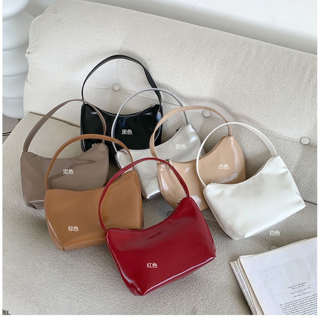 Túi Xách Đeo Vai Kích Cỡ Nhỏ Màu Bạc Phong Cách Thời Trang Hàn Quốc 2023 Dành Cho Nữ