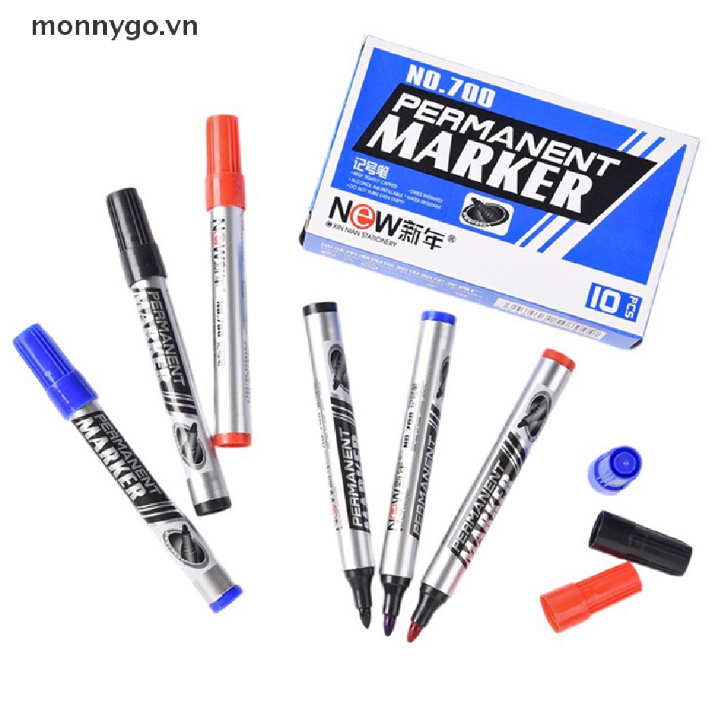 Bút Đánh Dấu Đường Viền Đầu To Chống Nước Không Phai Màu