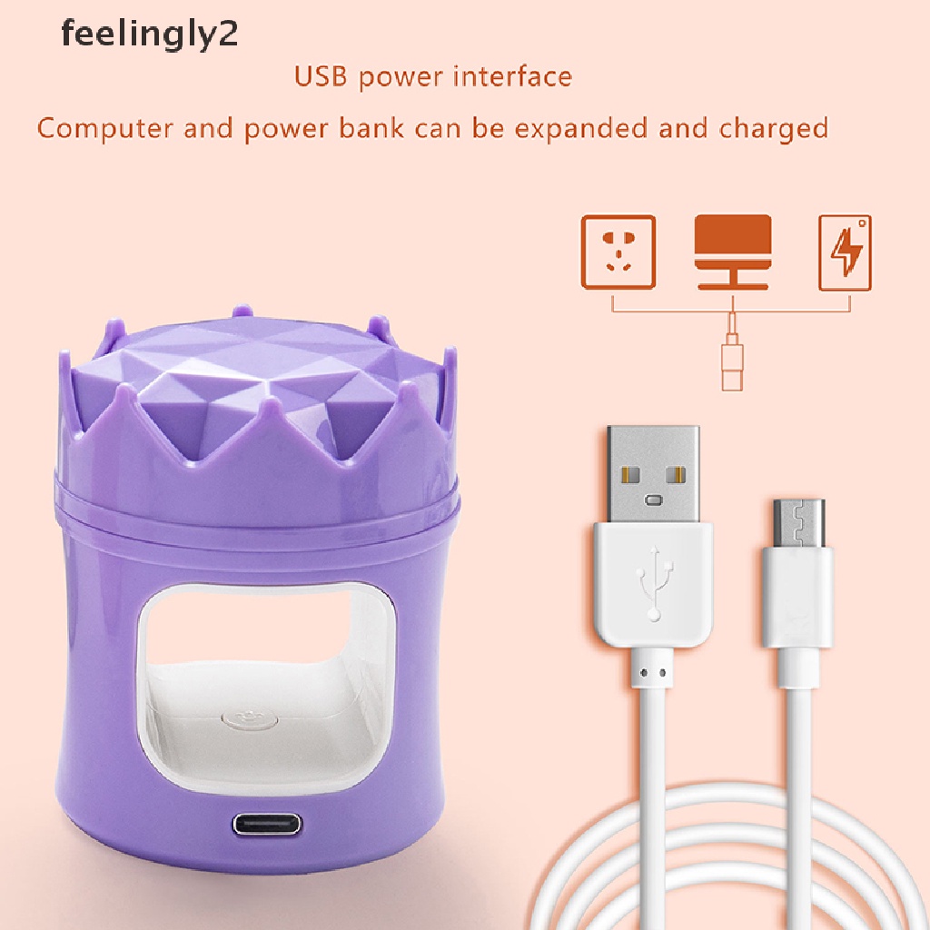 Đèn LED UV Sấy Khô Sơn Móng Tay Mini Tiện Dụng