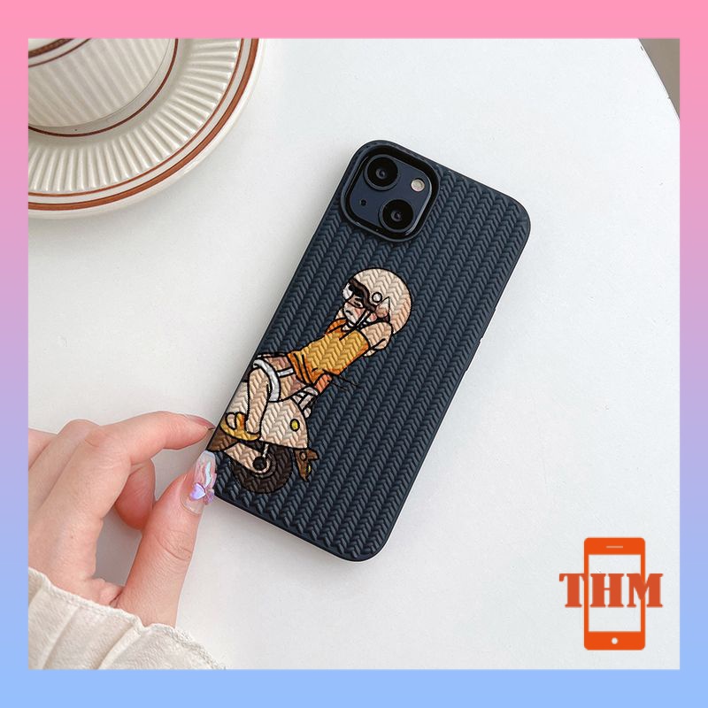 Ốp lưng iphone Dễ thương chạy như bay, nam nữ dệt kim, di động, cặp đôi, phim hoạt hình, vỏ mềm silicon Cho Iphone 6 / 6S / 6splus / se / 7 / 7plus / 8 / 8plus / X / xs / xsmax / 11 / 12 / 13 / 14 / Plus / Pro / Pro Max-609