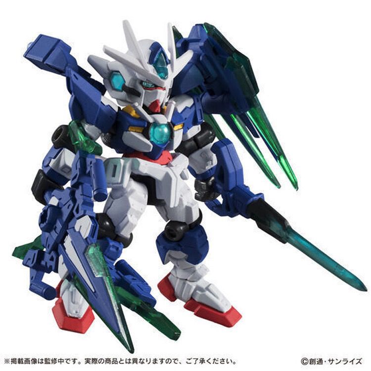 BANDAI Lắp Ráp Gashapon MSE EX06A Gundam OO 00Q