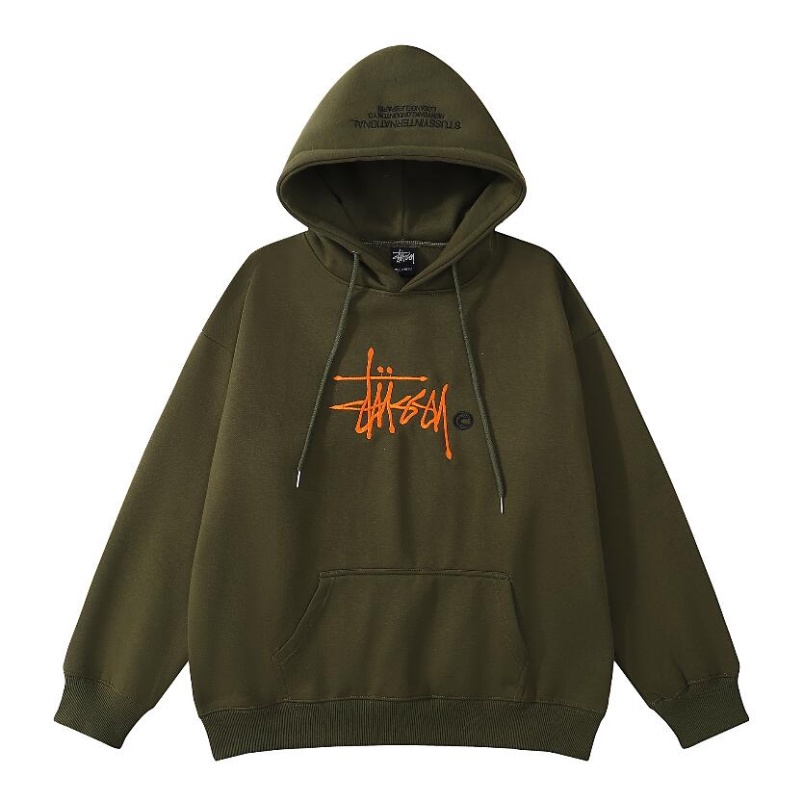❤❀  ❤ Áo Thun In Hình Stus-s Cá Tính Hợp Thời Trang-------Áo Hoodie Cotton Tay Dài Thêu Họa Tiết Độ Chính Xác Cao Thời Trang Đường Phố