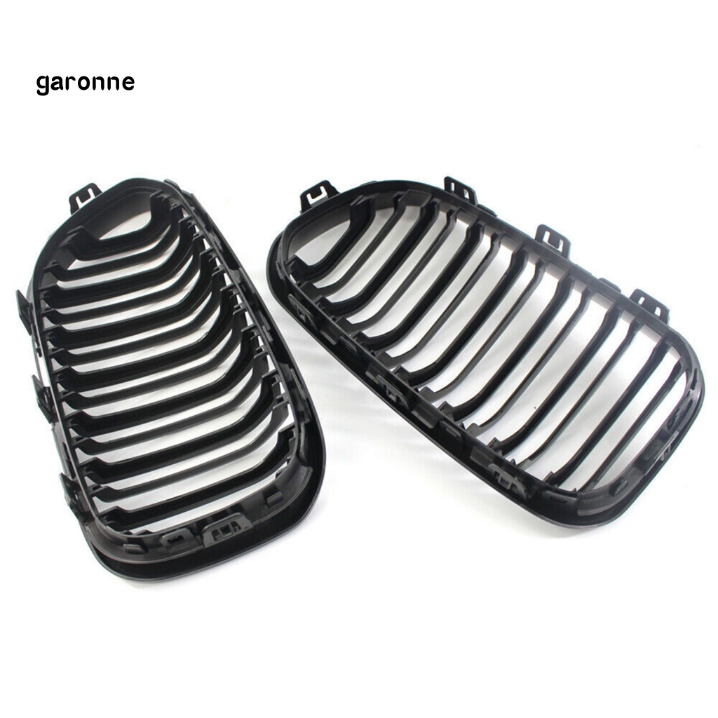 1 CặP LướI TảN NhiệT MàU Đen NháM GắN Mui Xe Hơi 51137371685 51137371686 Phụ Kiện Chuyên Dụng Cho Xe BMW 1 Series F20 15-16