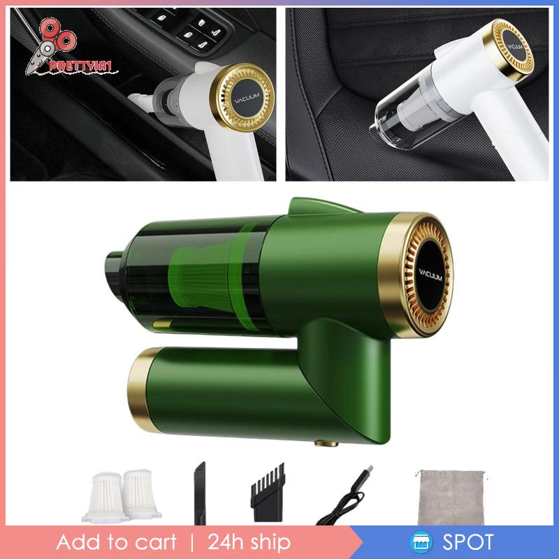Máy Hút Chân Không Cầm Tay Prettyia1 9000PA Công Suất Cao Di Động Có Giác Hút Cho Ghế Sofa Xe Hơi