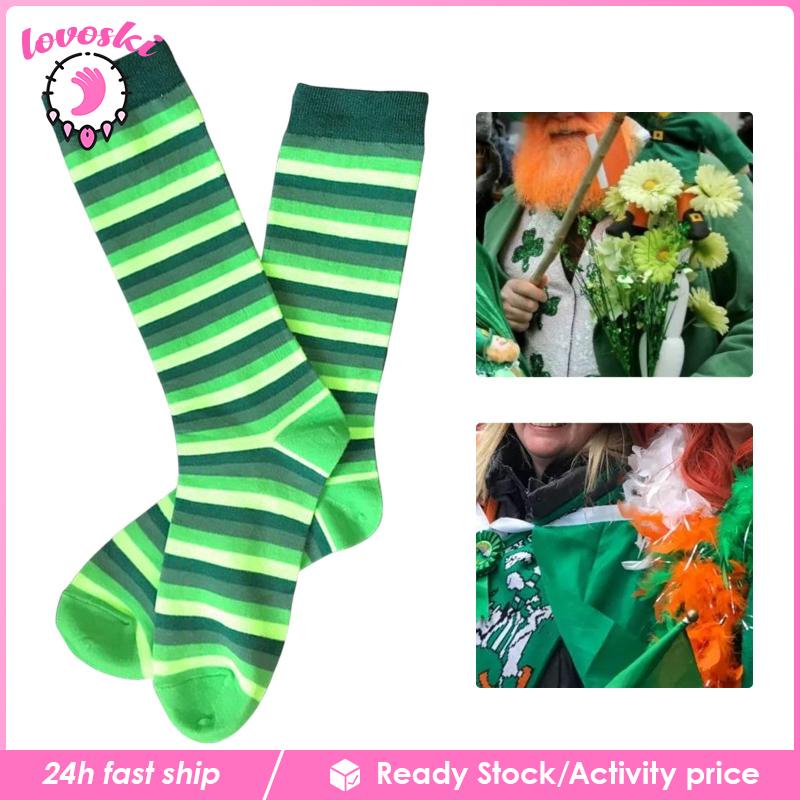 Vớ Dài Qua Gối Kẻ Sọc Hóa Trang Nhân Vật Shamrock # 2