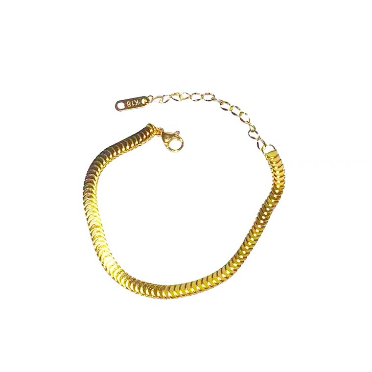 YeYi Vòng Đeo Tay Thủ Công Hai Mặt Thiết Kế Lưới Vảy Cá Hình Vuông Phong Cách Retro Mùa Hè Mới Cho Nữ