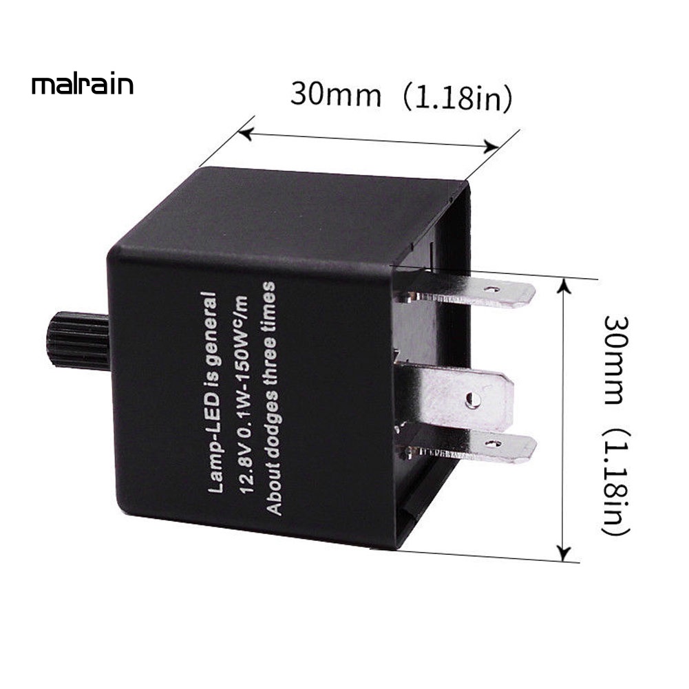 Rơ Le CF13 3-Pin Có Thể Điều Chỉnh Cho Đèn Xi Nhan Xe Hơi