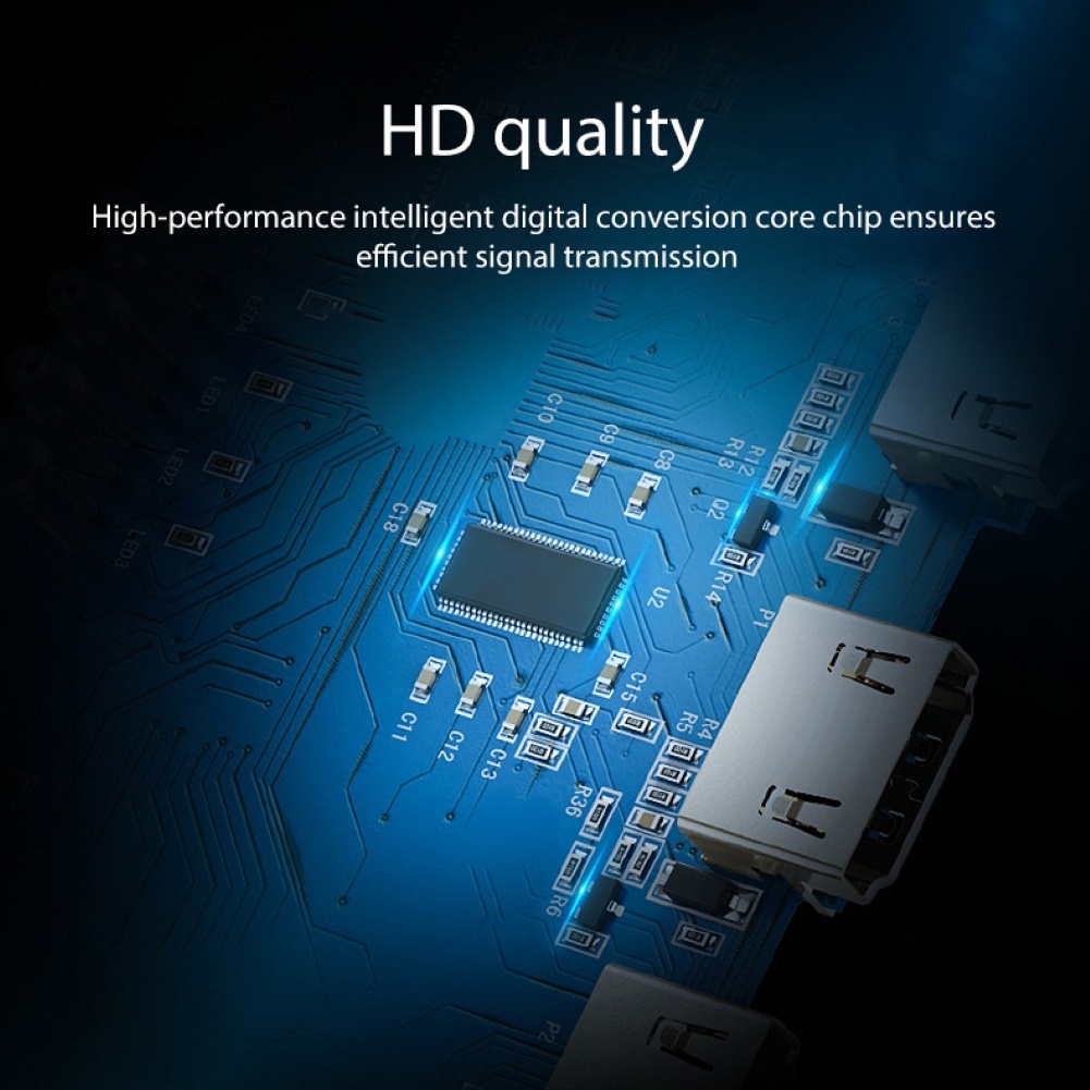 Bộ ChuyểN ĐổI Âm Thanh / Video Mini 1080P CVBS / RCA HDMI-compatible Sang AV Cho MáY ChiếU TV