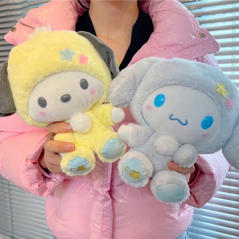 Sanrio Thú Nhồi Bông Hình Kuromi My Melody Cinnamoroll Hello Kitty