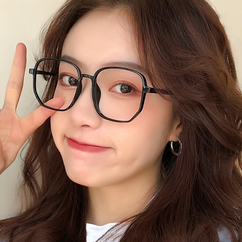 Kính Mát Gọng Vuông Lớn Phong Cách Vintage Thời Trang Cho Nữ