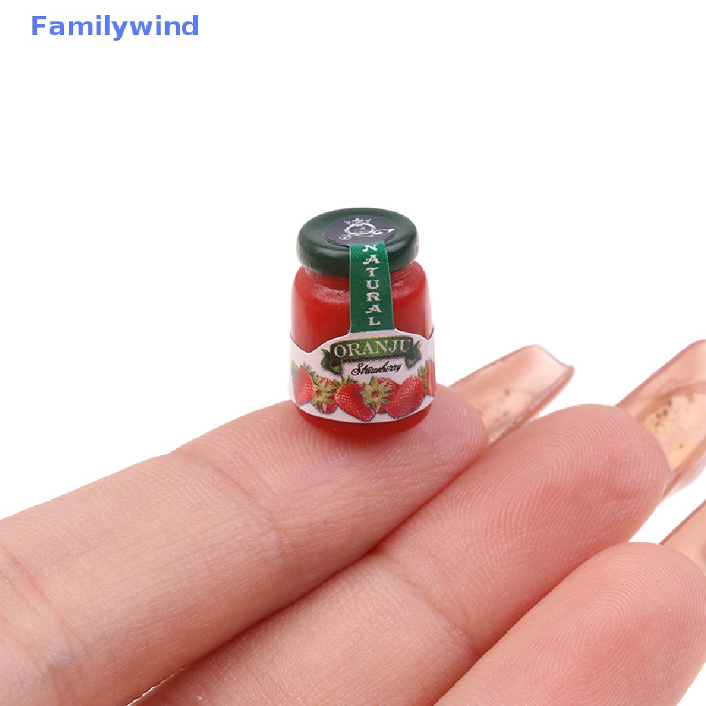 Set 4 Mô Hình Bánh Mứt Mini Tỉ Lệ 1: 12 Dùng Để Trang Trí Nhà Búp Bê