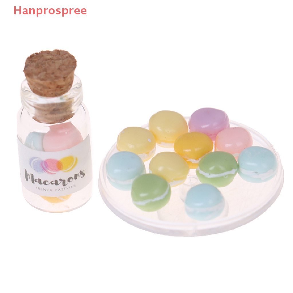 Mô Hình Bánh Macaron Tỉ Lệ 1 / 12 Trang Trí Nhà Búp Bê