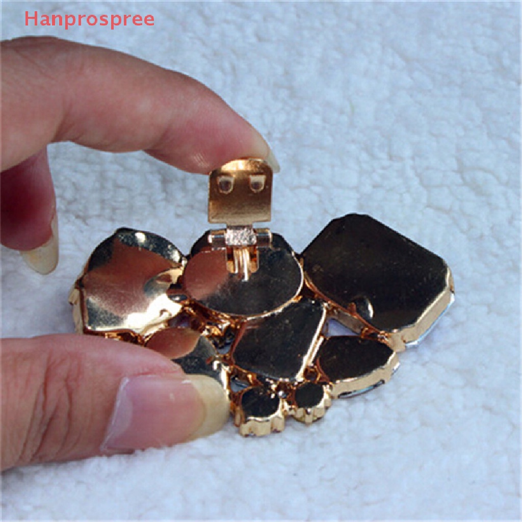 1 Kẹp Pha Lê Trang Trí Giày Cao Gót Cho Cô Dâu