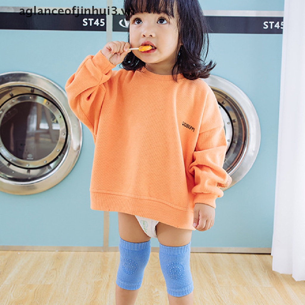 1 Cặp Đệm Bảo Vệ Đầu Gối An Toàn Dành Cho Trẻ Sơ Sinh