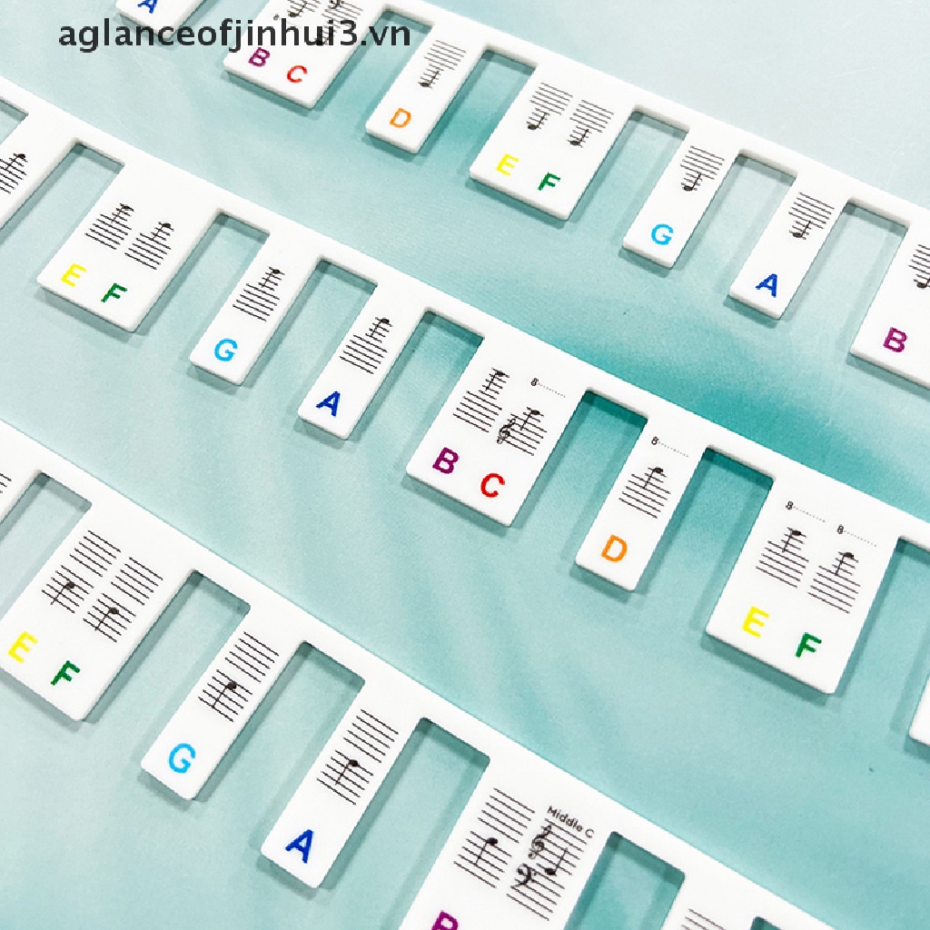 Miếng Dán Ghi Chú Bằng Silicone Cho Đàn Piano