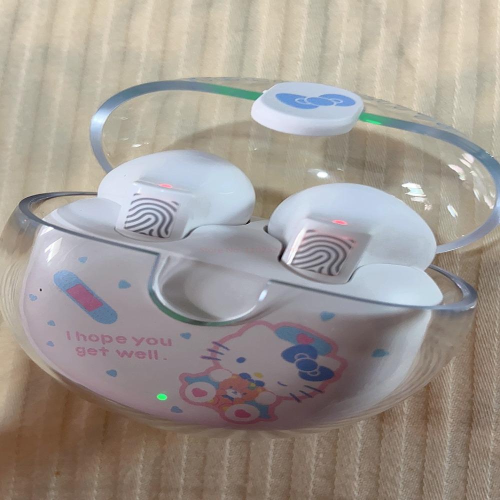 Tai Nghe Nhét Trong Không Dây Bluetooth Điều Khiển Cảm Ứng Giảm Tiếng Ồn AUGUSTINA Kuromi