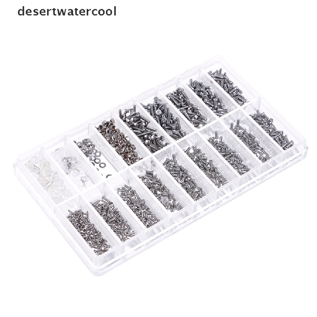 Bộ 1000 Ốc Vít Nhỏ Và Tua Vít Nhỏ Dùng Sửa Chữa Kính Mắt Áo Thun In Hình Martijn Thời Trang Cá Tính