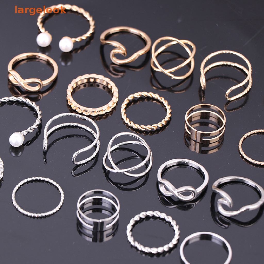 Set 10 Nhẫn Thời Trang Cá Tính Cho Nữ