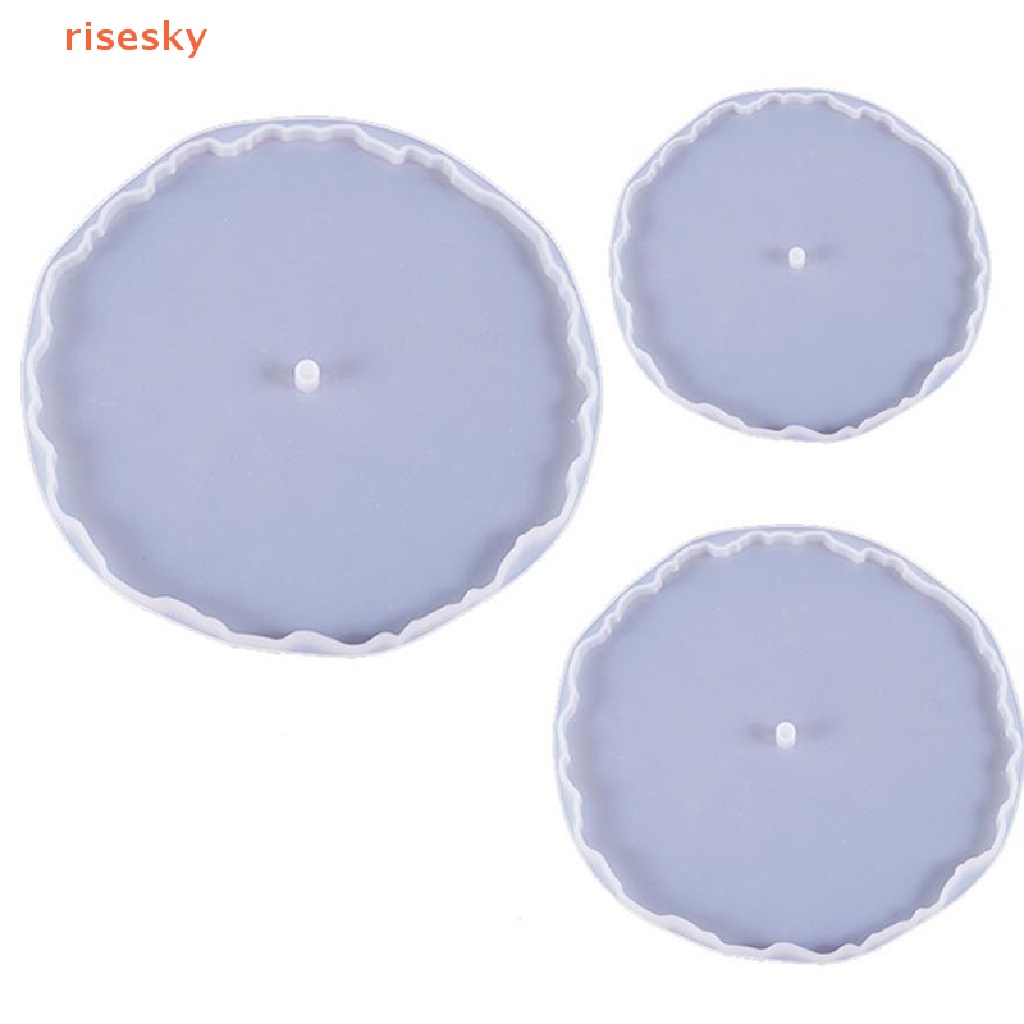 Khuôn Làm Khay Đựng Trái Cây Hình Tròn Bằng Silicon Độc Đáo DIY