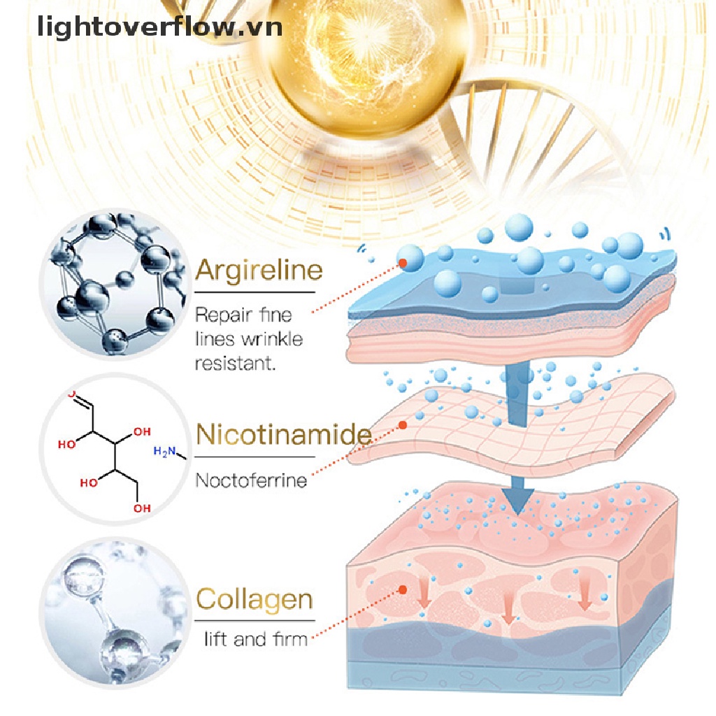 Kem Collagen 30ML Dưỡng Ẩm Xóa Nếp Nhăn Làm Trắng Và Săn Chắc Da Vùng Cổ