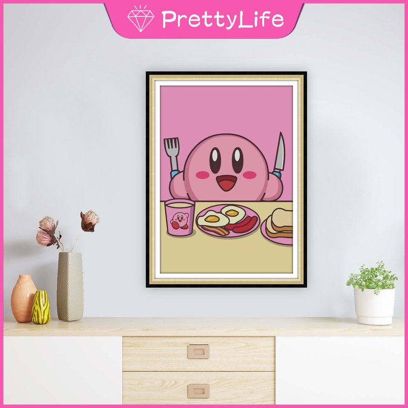 Bộ Tranh Đính Đá 5d Tự Làm 30x40cm / 40x50cm Hình Ngôi Sao Dễ Thương Cho Bé